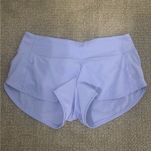 Lululemon Speed Up Low Rise 2.5” Shorts